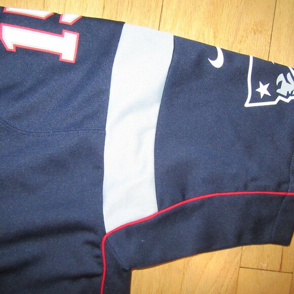 NFL ON FIELD NEW ENGLAND PATRIOTS/HOGAN JERSEY/SIZE XL/SHORT SLEEVE! - Picture 4 of 7